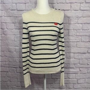 Scotch & Soda knit top sweater striped size 1 (Small)